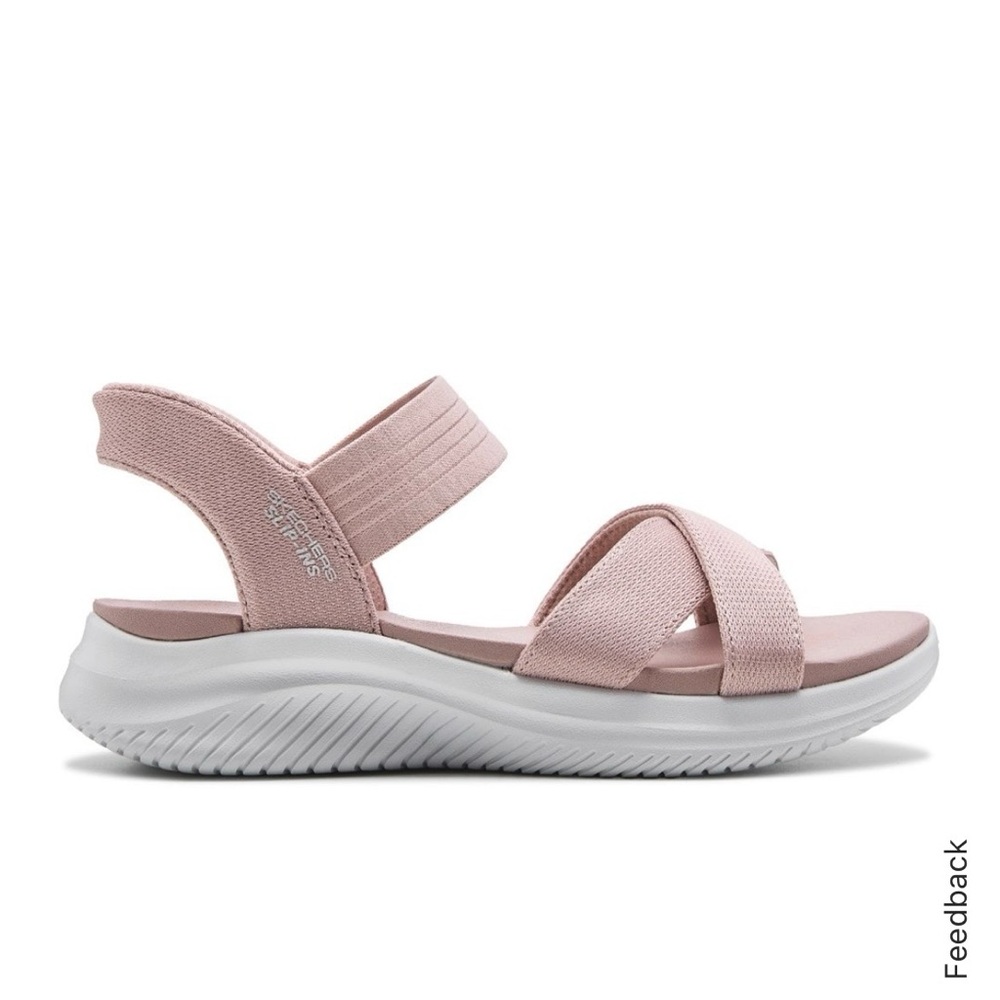 SKECHERS Women’s Sandals Slip-ins Hands Free soft pink Size 8 - Picture 8 of 12